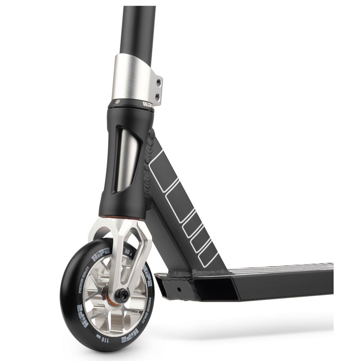 Трюковий самокат Hipe H10 (Silver-black)