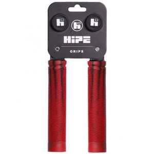Грипсы Hipe H4 Duo 155 mm (Black-red)
