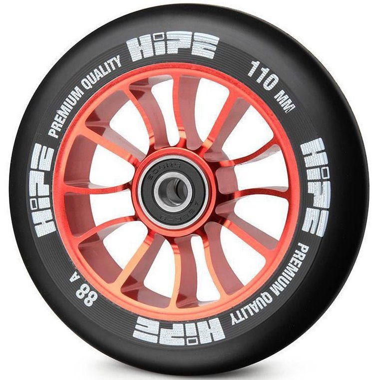 Колесо для трюкового самоката Hipe H01 110 (Red-black)