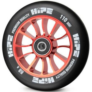 Колесо для трюкового самоката Hipe H01 110 (Red-black)
