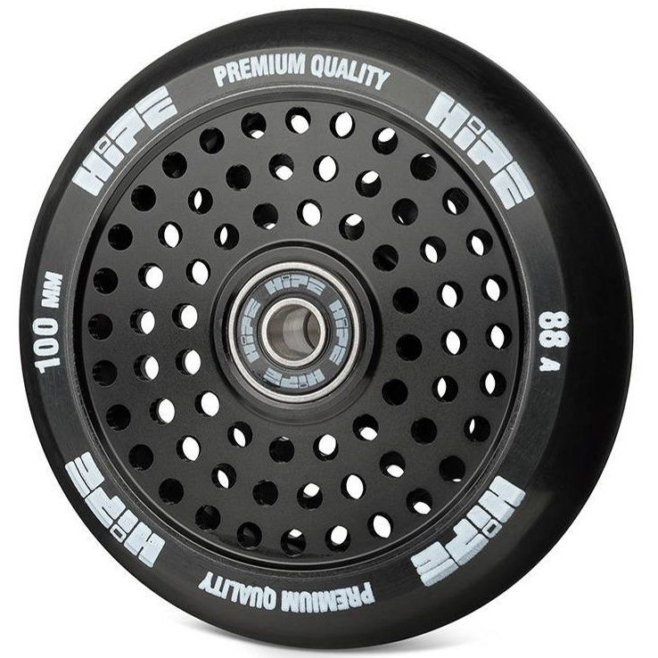 Колесо для трюкового самокату Hipe H20 Hollow 100 (Black-black)