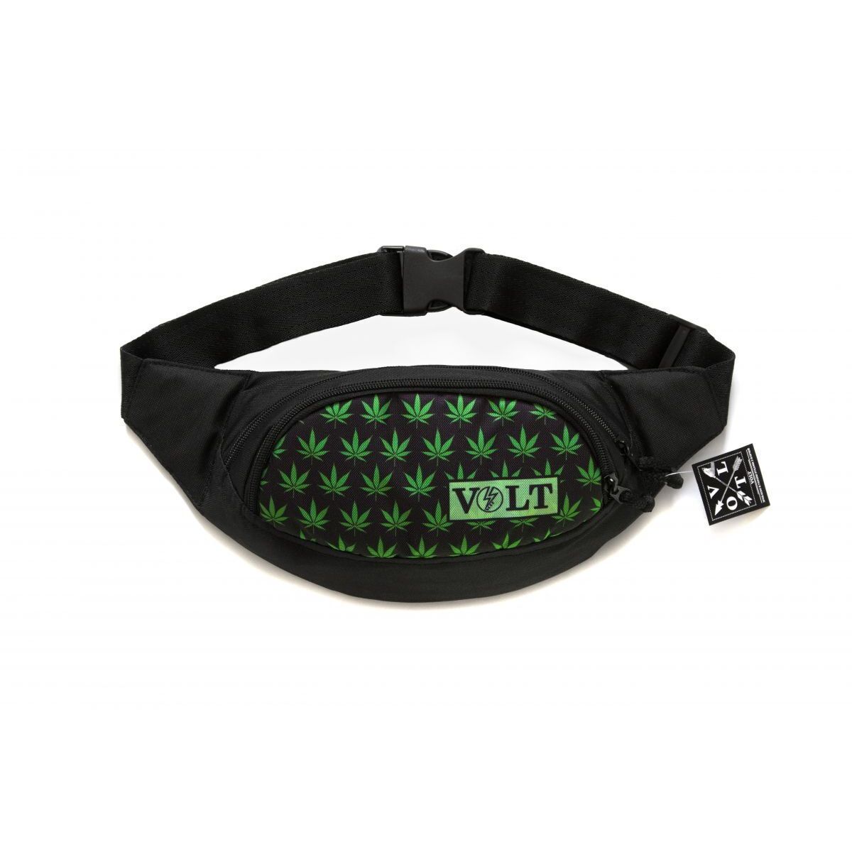 Бананка - поясна сумка Volt Weed blk