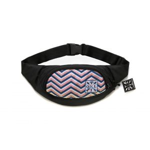 Бананка - поясная сумка Volt Zigzag clr