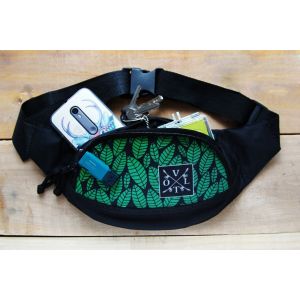 Бананка - поясна сумка Volt Green Leaves