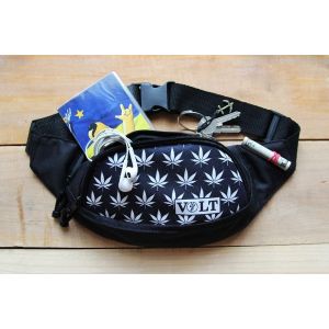 Бананка - поясна сумка Volt Weed wht