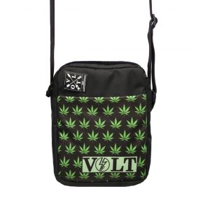 Мессенжер - сумка через плечо Volt Weed blk