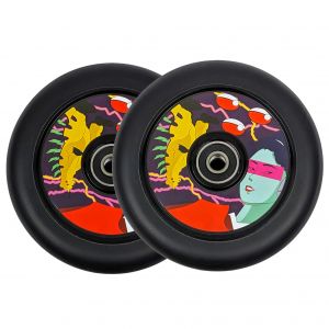 Колесо AXEL Cyber Art hollow 110 mm wheel Japan (Black)