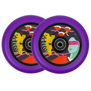 Колесо AXEL Cyber Art hollow 110 mm wheel Japan (Purple)