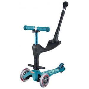 Самокат Mini Micro 3 in 1 Deluxe Plus Ice Blue (блакитний)
