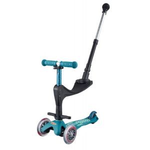 Беговел-самокат Mini Micro 3 in 1 Deluxe Plus Ice Blue (голубой)