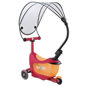 Біговел-самокат Micro Mini2go Canopy Deluxe Ruby Red (червоний)