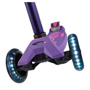 Самокат Maxi Micro Deluxe Purple LED (фіолетовий)