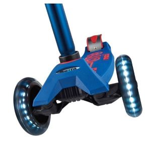 Самокат Maxi Micro Deluxe Blue LED (синий)