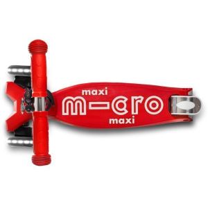 Самокат Maxi Micro Deluxe Red LED (червоний)