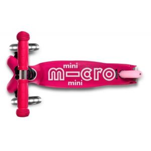 Самокат Mini Micro Deluxe Pink LED (рожевий)