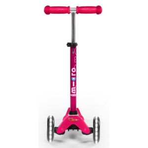 Самокат Mini Micro Deluxe Pink LED (рожевий)