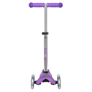 Самокат Mini Micro Deluxe Fairy Glitter LED (Purple)