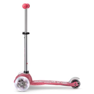 Самокат Mini Micro Deluxe Fairy Glitter LED (Pink)