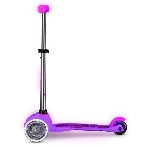 Самокат Mini Micro Deluxe Glow LED (Cold Pink)