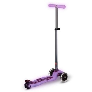 Самокат Maxi Micro Deluxe Glow LED (Shining Purple)