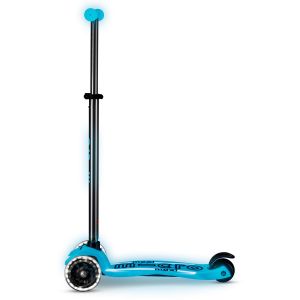 Самокат Maxi Micro Deluxe Glow LED Plus (Blue Crystal)