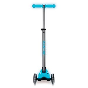 Самокат Maxi Micro Deluxe Glow LED Plus (Blue Crystal)