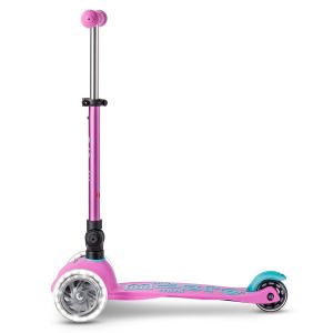 Самокат Mini Micro Deluxe Foldable LED (Lavender)