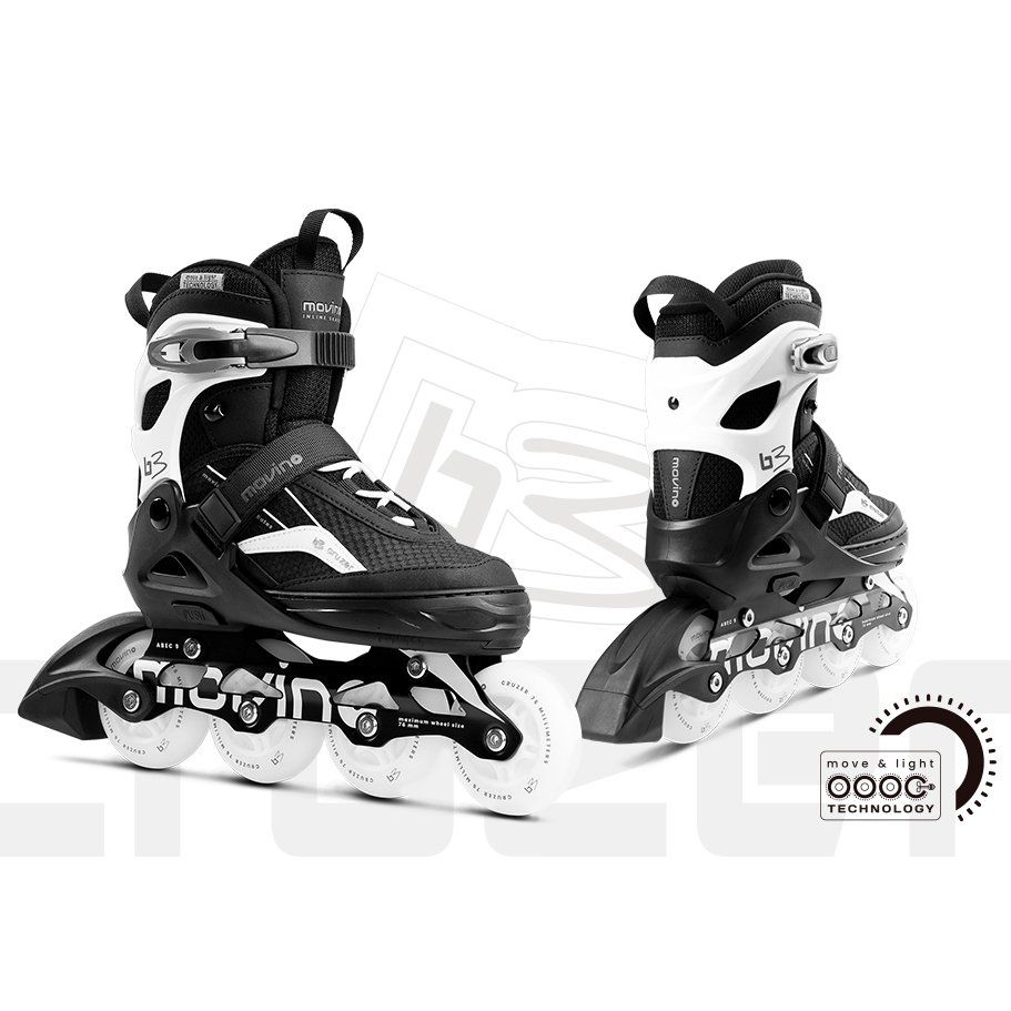 Ролики Movino Cruzer B3 (white-black)