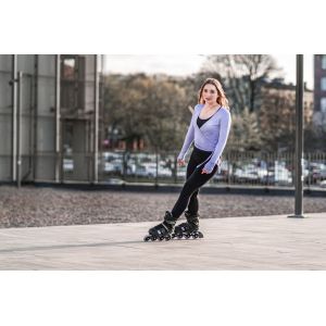 Ролики Movino Cruzer B4 (black-lilac)