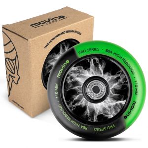 Колесо для трюкового самокату Movino Maniac 110мм Black-Green