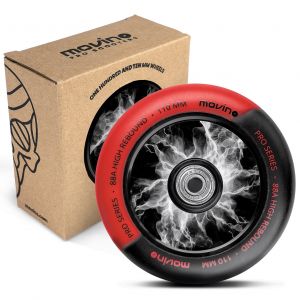 Колесо для трюкового самокату Movino Maniac 110мм Black-Red