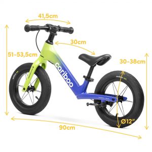 Біговел Cariboo Magnesium Max (lime-blue)