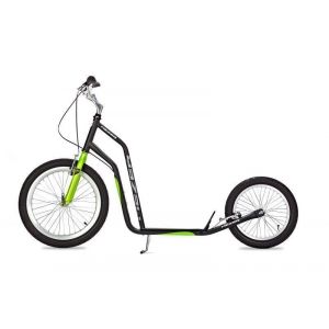 Самокат Yedoo Mezeq V-brake (черно-зеленый)