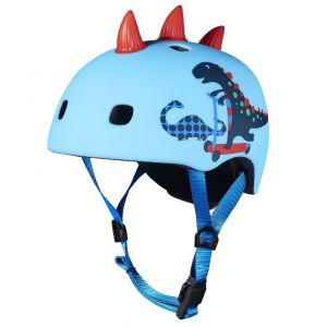 Шлем защитный Micro Scootersaurus matt LED