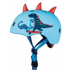 Шлем защитный Micro Scootersaurus matt LED