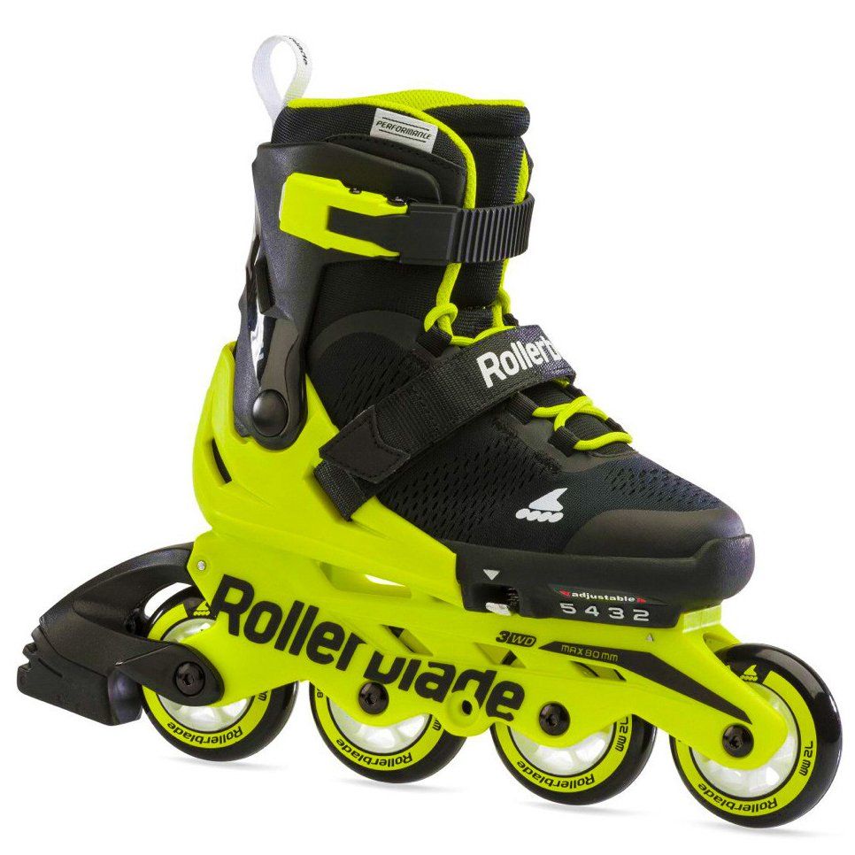 Ролики Rollerblade Microblade (neon yellow) 2023