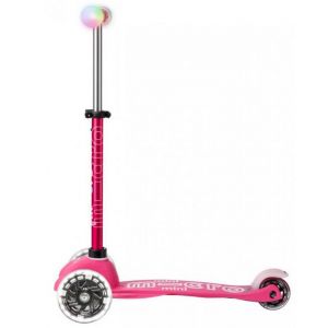 Самокат Mini Micro Deluxe Pink Magic LED (рожевий)
