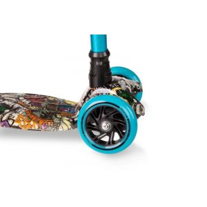 Самокат Movino Twist Plus Pink Graffiti (розовый)