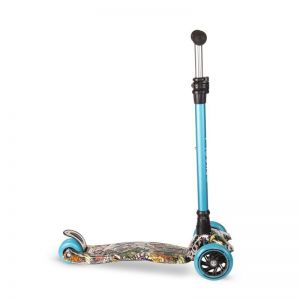 Самокат Movino Twist Plus Blue Graffiti (синій)