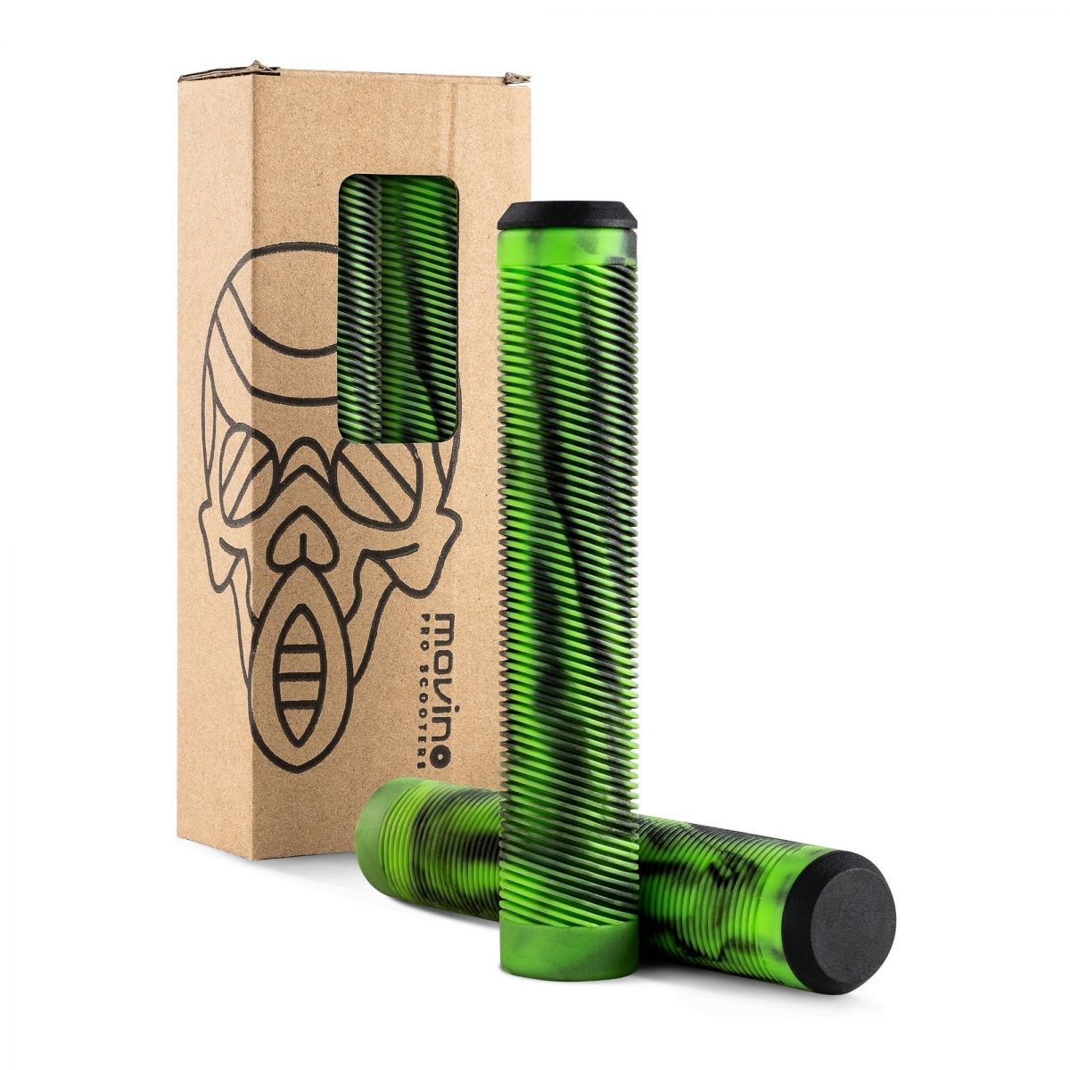 Гріпси для трюкового самокату Movino Elite (green-black)