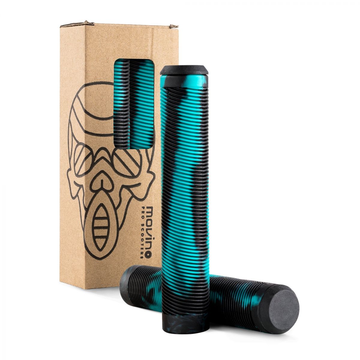 Гріпси для трюкового самокату Movino Elite (teal-black)