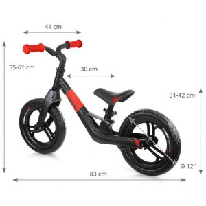 Біговел Movino Magnesium Pro Special Edition (black-red)