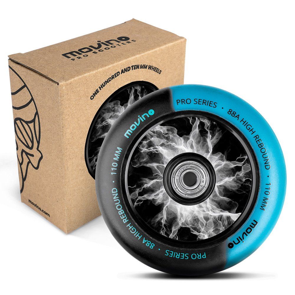 Колесо для трюкового самокату Movino Maniac 110мм Black-Blue