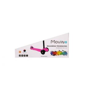 Самокат Movino Twist Plus Pink LED (розовый)