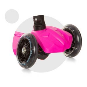 Самокат Movino Twist Plus Pink LED (розовый)