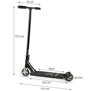 Трюковий самокат Movino Black Mamba Pro Scooter (black)