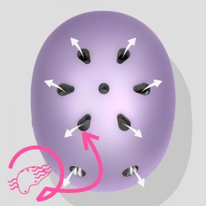 Шолом захисний Movino Element (Lavender)