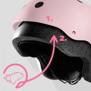 Шлем защитный Movino Element (Pink)