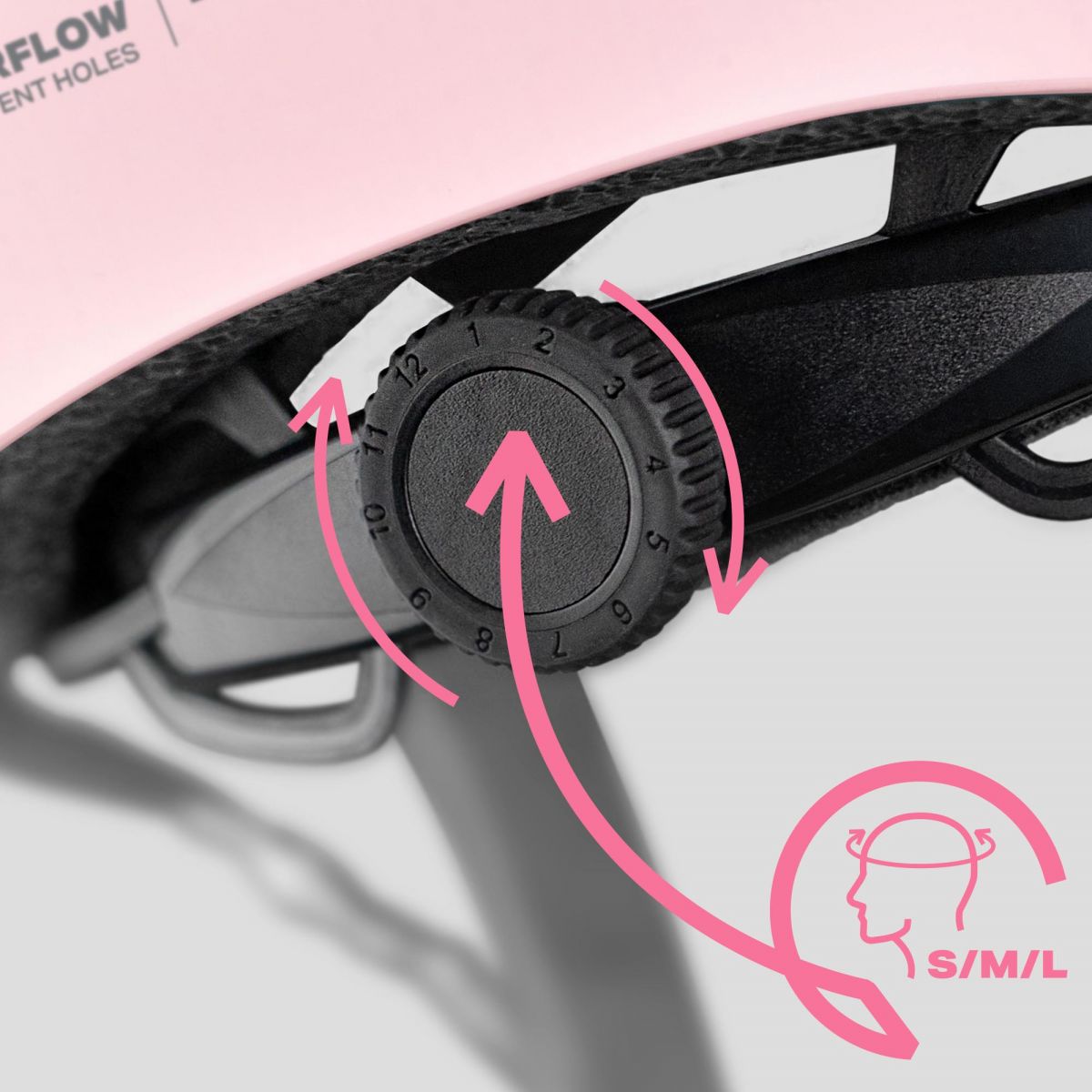 Шолом захисний Movino Element (Pink)