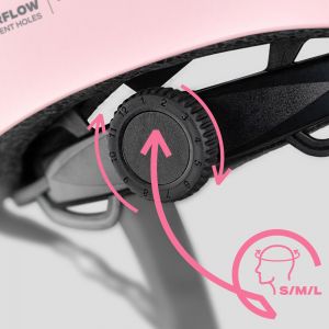 Шлем защитный Movino Element (Pink)